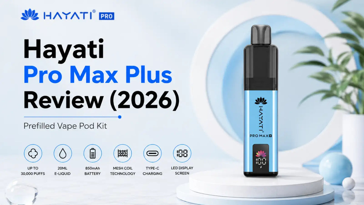 Hayati Pro Max Plus 6000 Vape Review