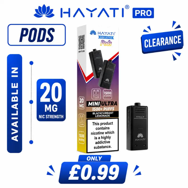 Hayati Mini Ultra Vape Pods