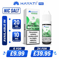 Hayati Pro Max Nicotine Salt Vape Liquid