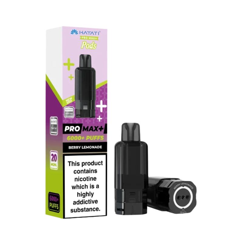 Hayati Pro Max Plus Vape Pods Berry Lemonade Flavour