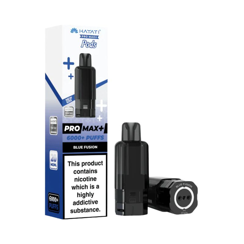 Hayati Pro Max Plus Vape Pods Blue Fusion Flavour