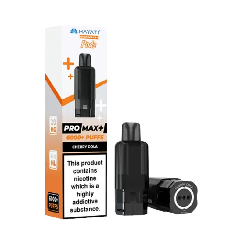 Hayati Pro Max Plus Vape Pods Cherry Cola Flavour