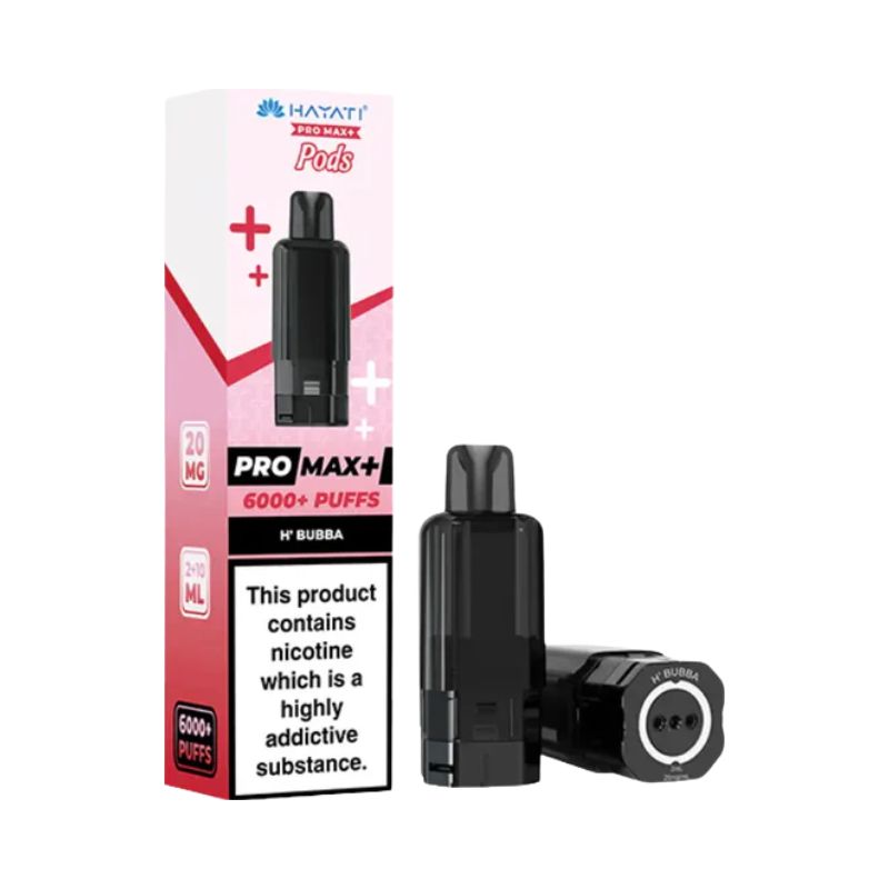 Hayati Pro Max Plus Vape Pods Hubba Bubba Flavour
