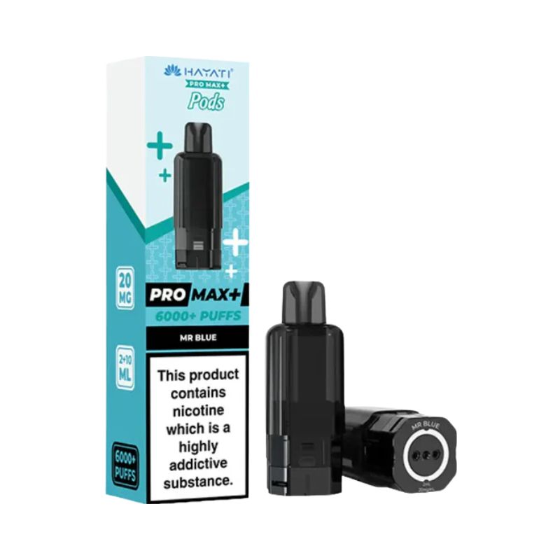 Hayati Pro Max Plus Vape Pods Mr Blue Flavour