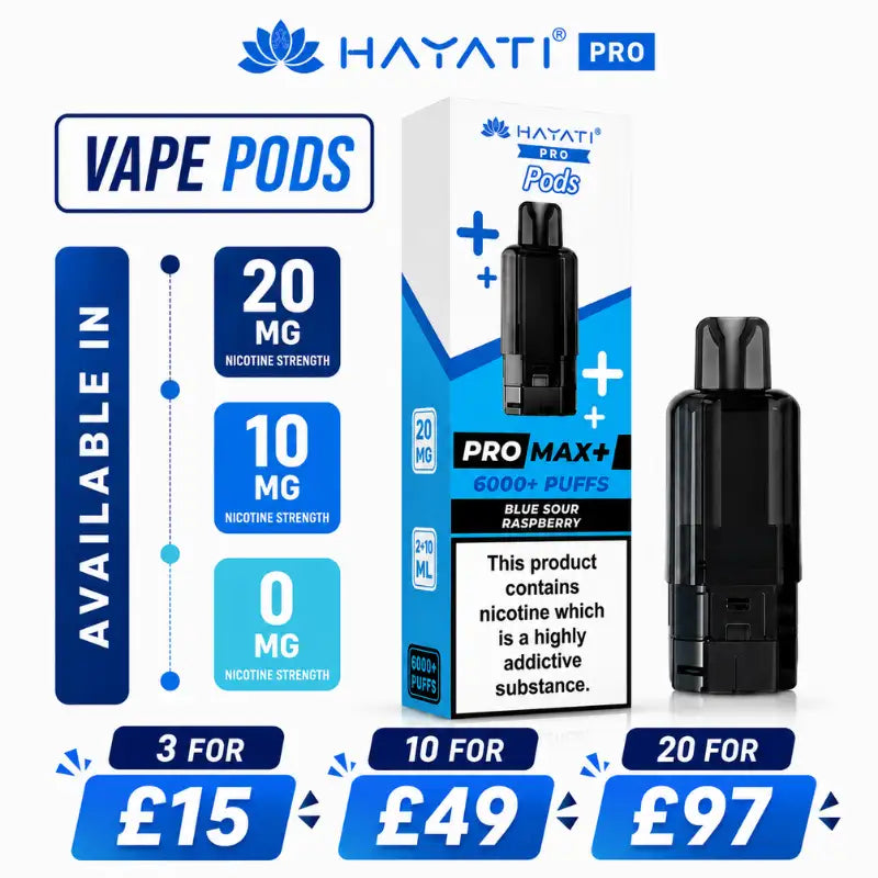 Hayati Pro Max Plus 6000 Prefilled Pods