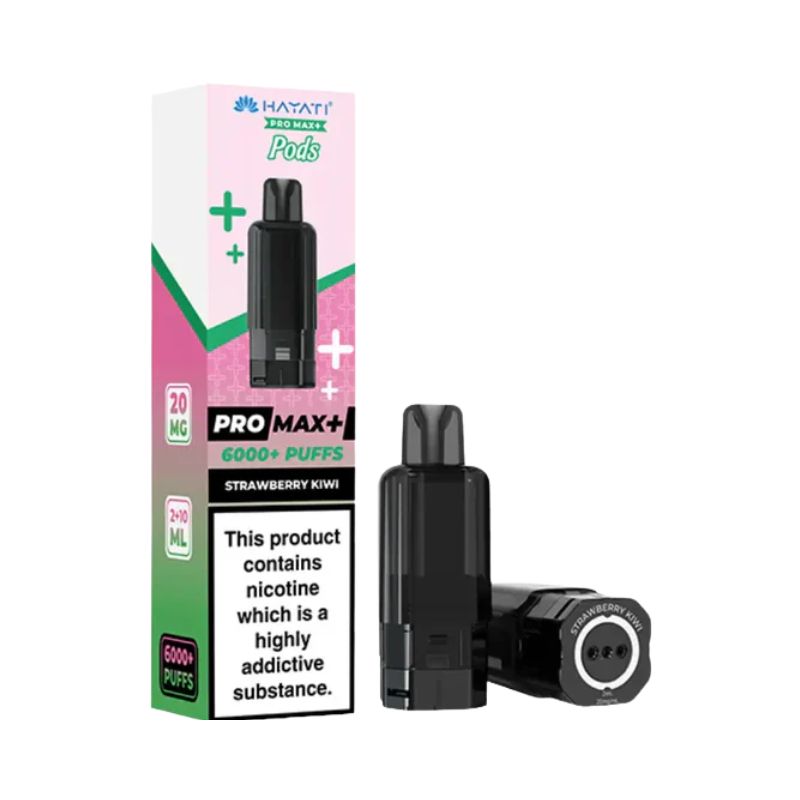 Hayati Pro Max Plus Vape Pods Strawberry Kiwi Flavour