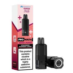 Hayati Pro Max Plus Vape Pods Strawberry Raspberry Cherry Flavour