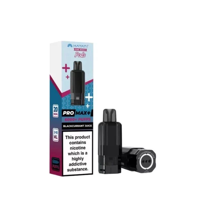 Hayati Pro Max Plus 6K Pods Blackcurrant Juice