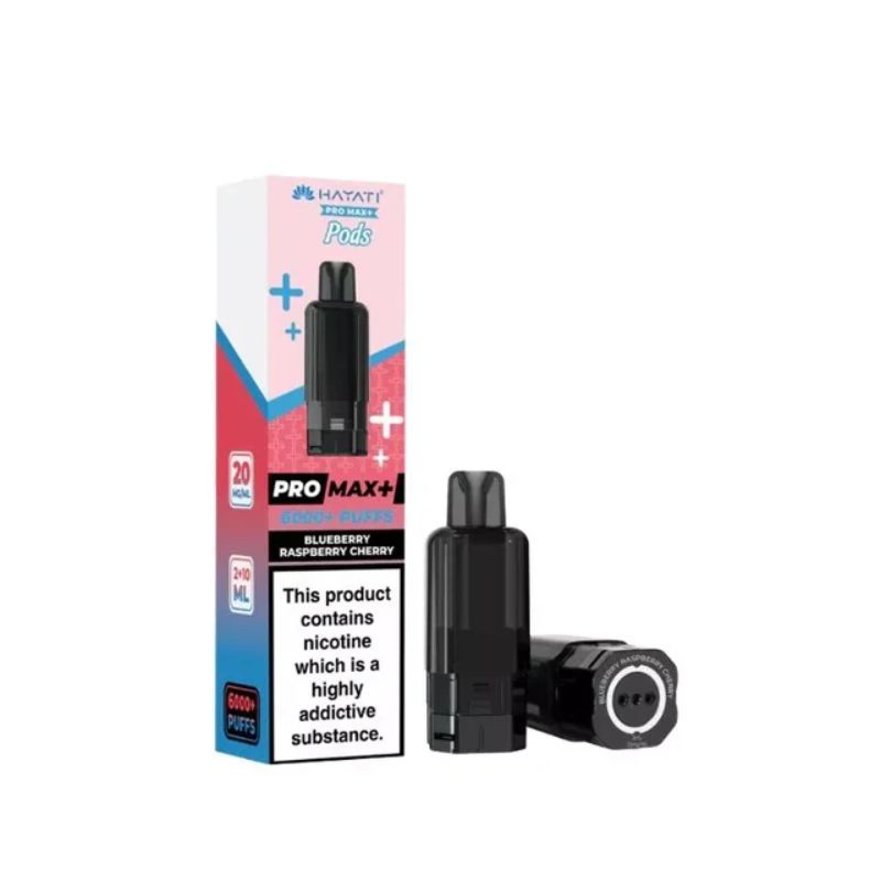 Hayati Pro max Plus 6K Pod Blueberry Raspberry Cherry
