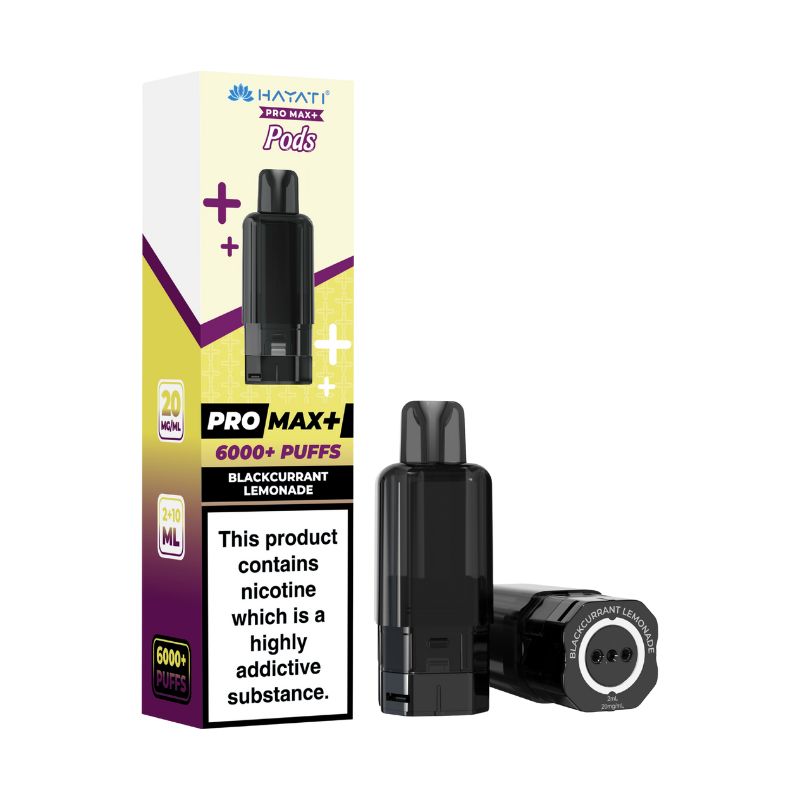 Hayati Pro Max Plus 6K Pods Blackcurrant Lemonade