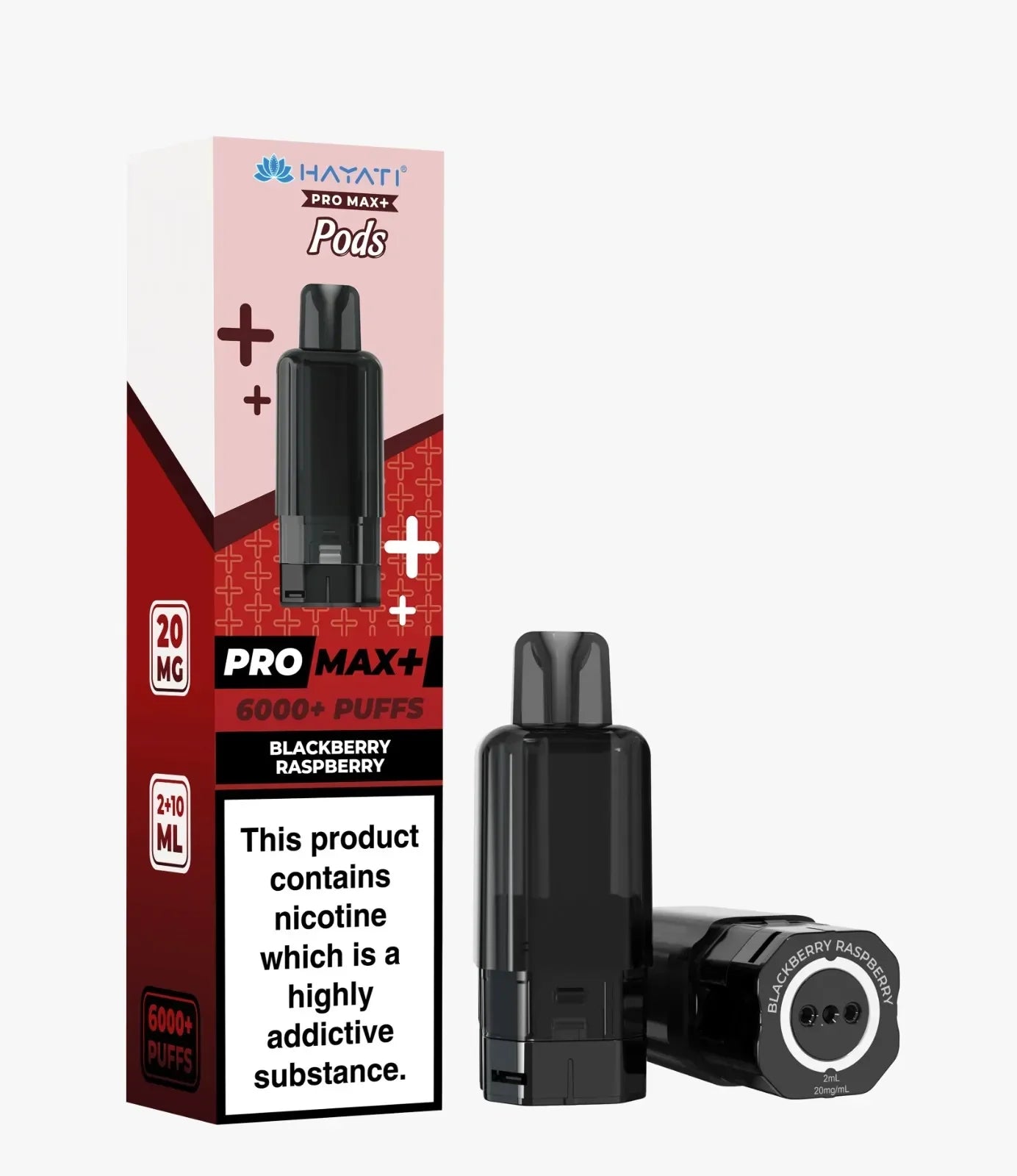 Hayati Pro Max Plus 6K Pods Blackcurrant Raspberry