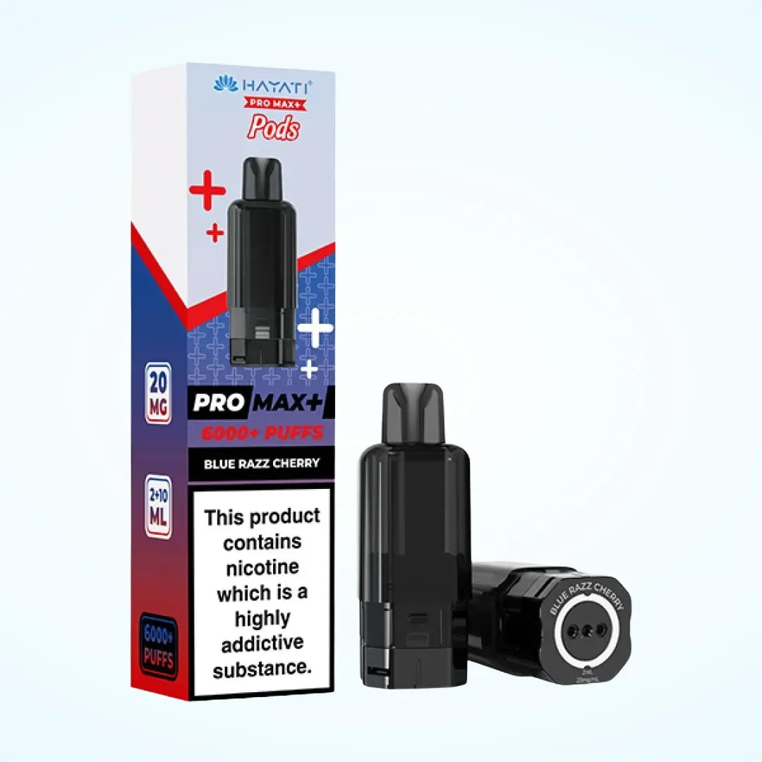Hayati Pro Max Plus 6K Pods Blue Razz Cherry