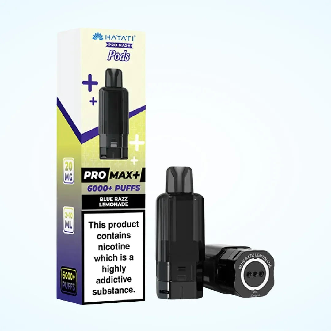 Hayati Pro Max Plus 6K Pods Blue Razz Lemonade