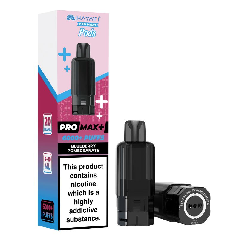 Hayati Pro Max Plus 6K Pods Blueberry Pomegranate