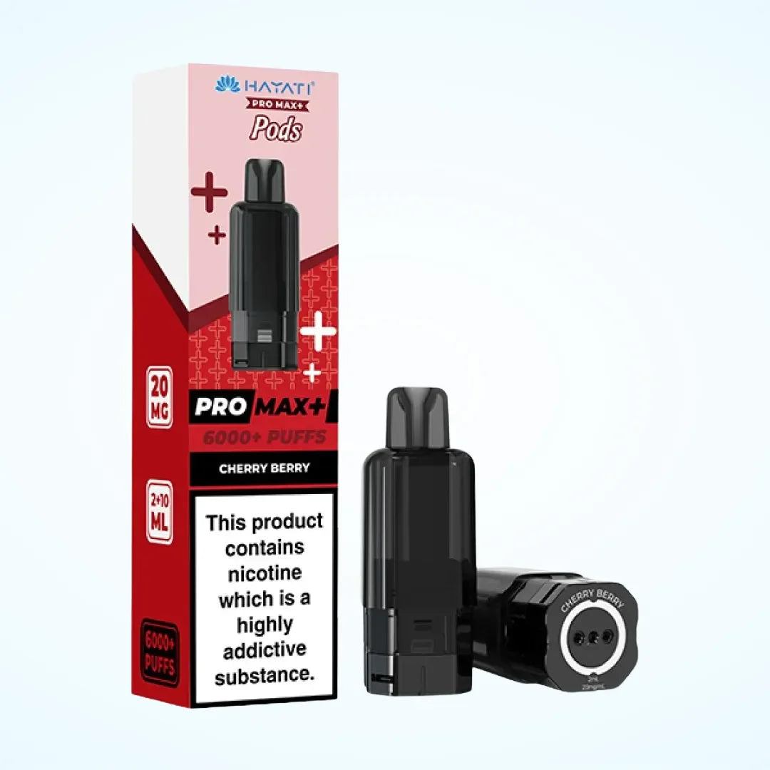 Hayati Pro Max Plus 6K Pods Cherry Berry