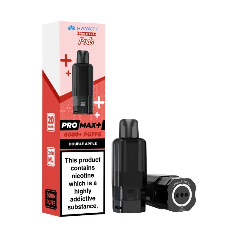 Hayati Pro Max Plus 6K Pods Double Apple