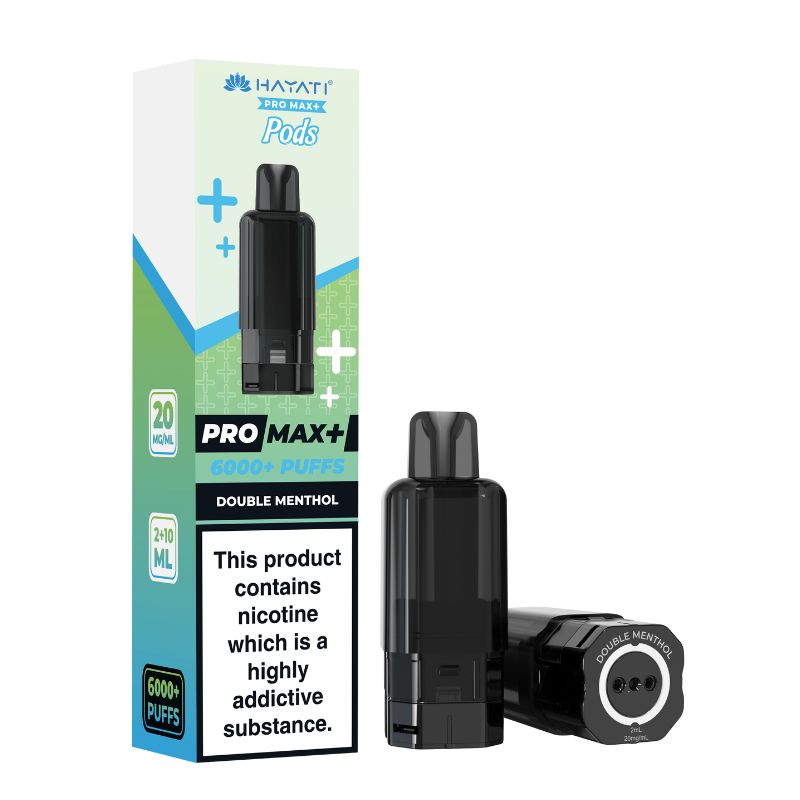 Hayati Pro Max Plus 6K Pods Double Menthol