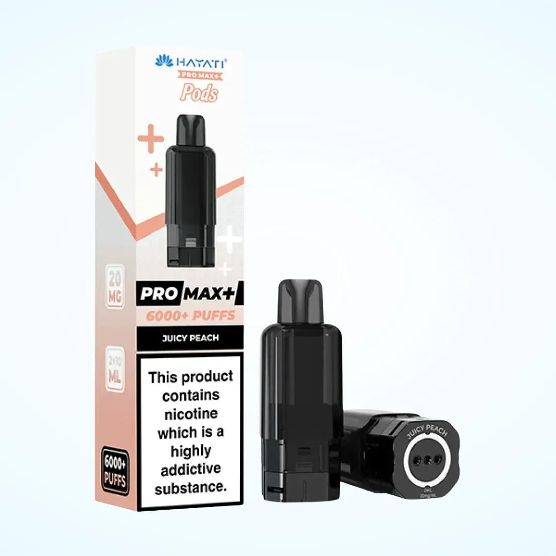 Hayati Pro Max Plus 6K Pods Juicy Peach