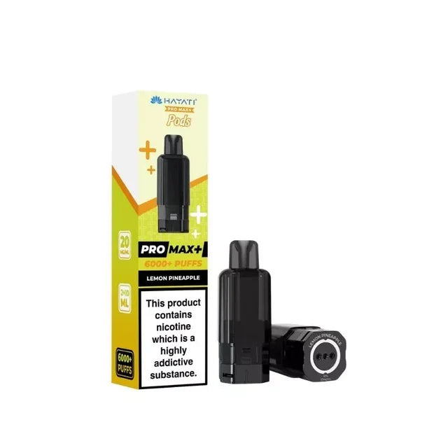 Hayati Pro Max Plus 6K Pods Lemon Pineapple