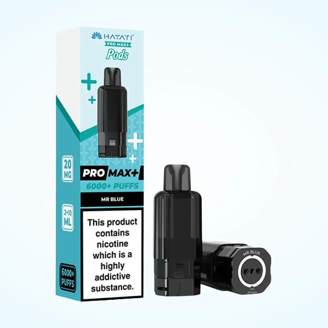 Hayati Pro Max Plus 6K Pods MR Blue