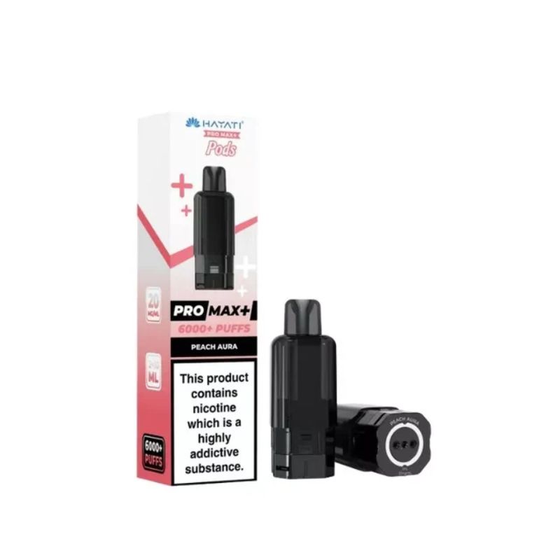 Hayati pro max Plys 6K Pods Peach Aura