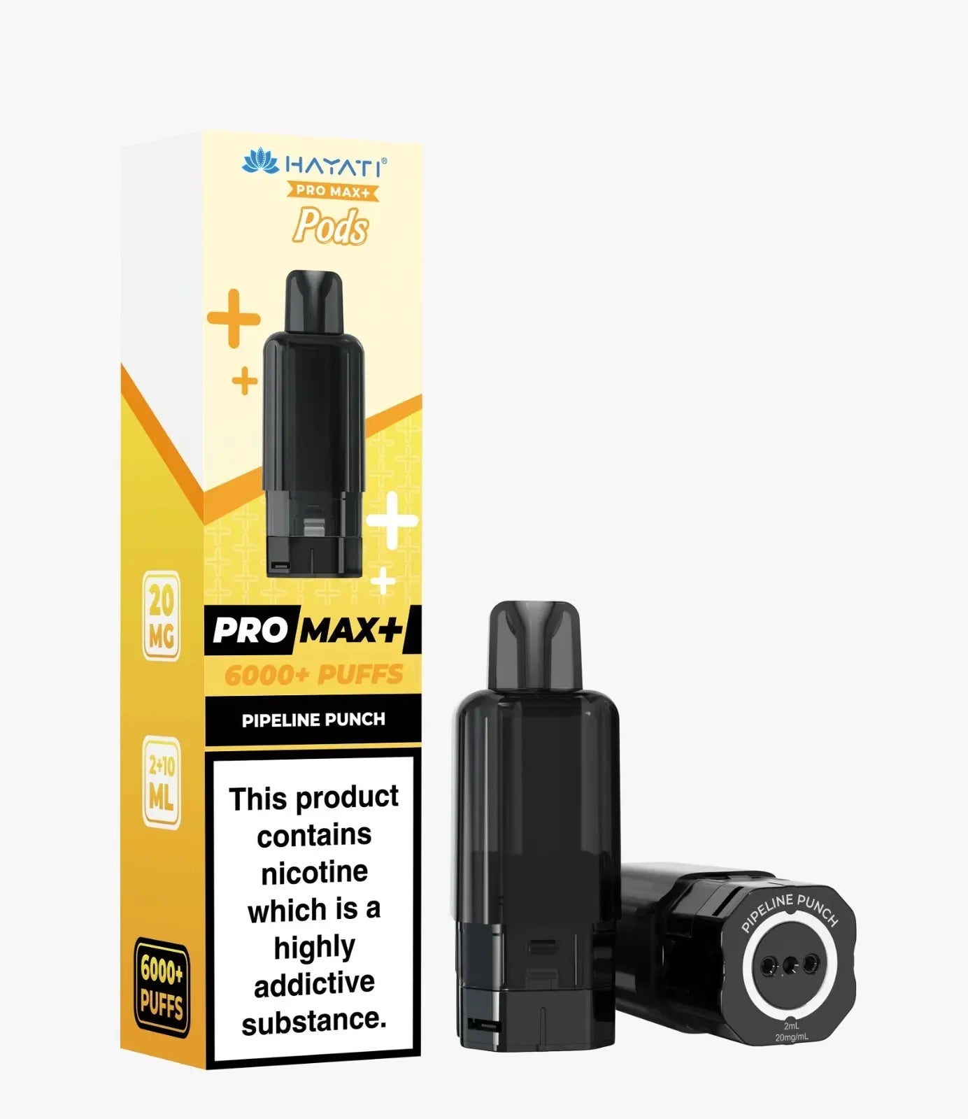 Hayati Pro Max Plus 6K Pods Pipeline Punch