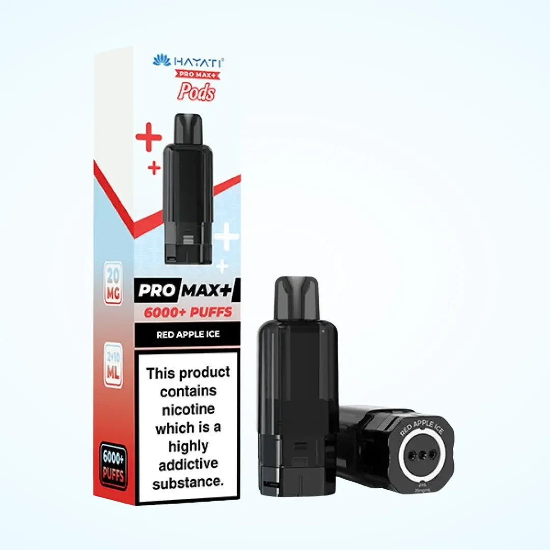 Hayati Pro Max Plus 6K Pods Red Apple Ice