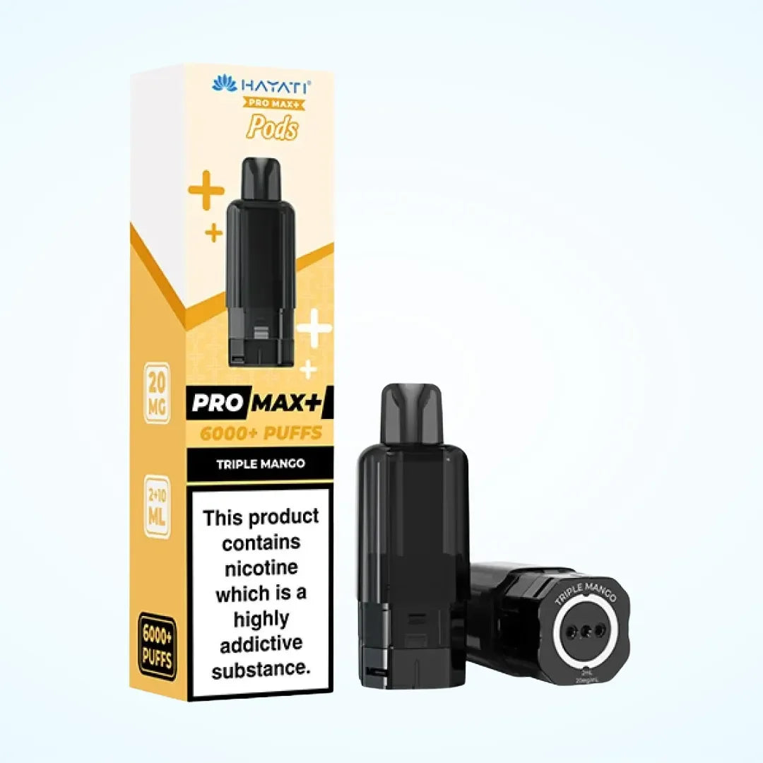 Hayati Pro Max Plus 6K Pods Triple Mango