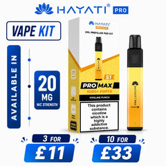 Hayati Pro Max S1 Prefilled Pod Kit
