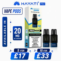 Hayati Pro Max S1 Refillable Pods