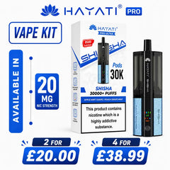 Hayati Pro Ultra Plus Shisha Vape Pod Kit