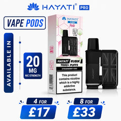 Hayati Rubik 7000 Prefilled Pods